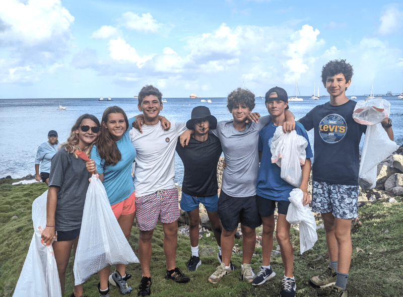 Middle School Advanced Scuba + Sailing Trip in the Caribbean